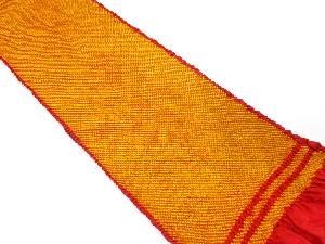 正絹　振袖用　絞り　帯揚げ